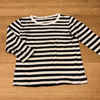 ムジルシリョウヒン(MUJI (無印良品))の無印☆ボーダー長袖Tシャツ(Tシャツ/カットソー)