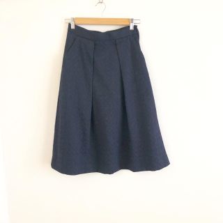 ザラ(ZARA)のZARA ジャカードフレアスカート(ひざ丈スカート)