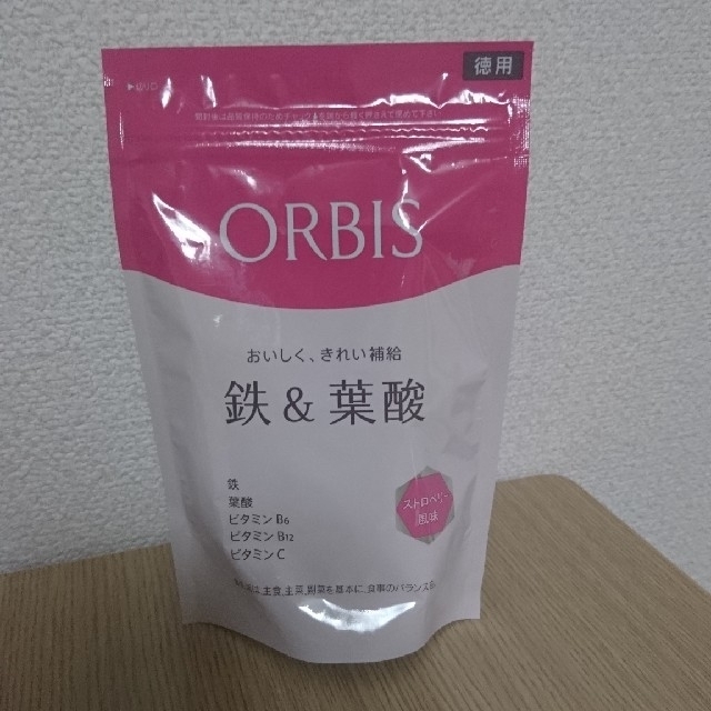 ORBIS(オルビス)のORBIS 鉄&葉酸サプリメント 食品/飲料/酒の健康食品(その他)の商品写真