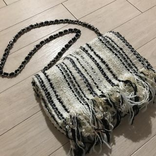 ザラ(ZARA)の新品☆ZARAフリンジチェーンショルダーバッグ(ショルダーバッグ)