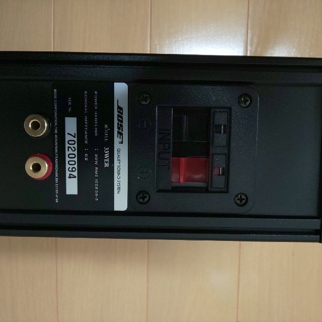 BOSE 33WER コンパクトスピーカー BOSE 33WER コンパクトスピーカー