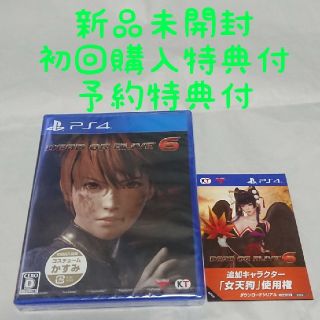 プレイステーション4(PlayStation4)の【新品未開封】DEAD OR ALIVE 6
(デッドオアアライブ6)
(家庭用ゲームソフト)