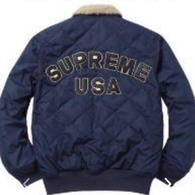 Supreme Quilted Nylon Tanker Jacket S