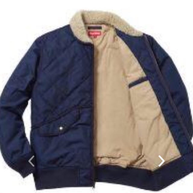 Supreme Quilted Nylon Tanker Jacket S