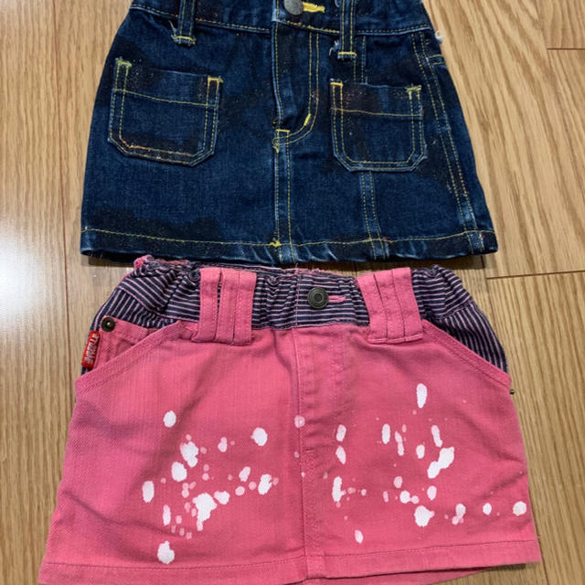 スカート2点セット キッズ/ベビー/マタニティのキッズ服女の子用(90cm~)(スカート)の商品写真