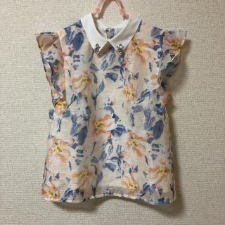 トッコ(tocco)のtocco♡花柄ブラウス(シャツ/ブラウス(半袖/袖なし))