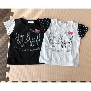 【エリック様専用】双子＊女の子＊半袖＊80＊Tシャツ(Ｔシャツ)