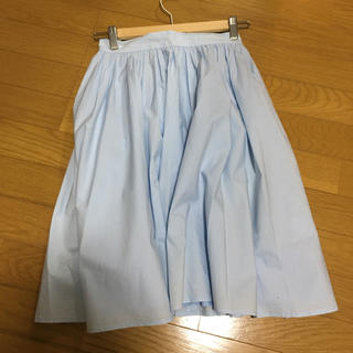 ジルスチュアート(JILLSTUART)のジルスチュアート 水色スカート(ひざ丈スカート)