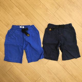 グローバルワーク(GLOBAL WORK)のGLOBAL WORK 男の子用 ハーフパンツ 2点セット サイズS(パンツ/スパッツ)