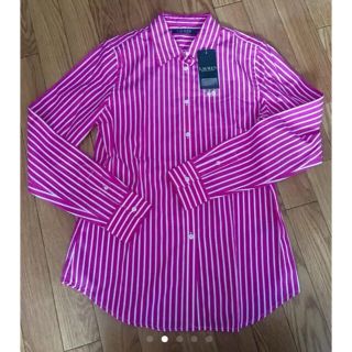 ラルフローレン(Ralph Lauren)の 【新品】ラルフローレン  ポロ ラルフ シャツ 新品 タグ付き ストライプ(シャツ/ブラウス(長袖/七分))