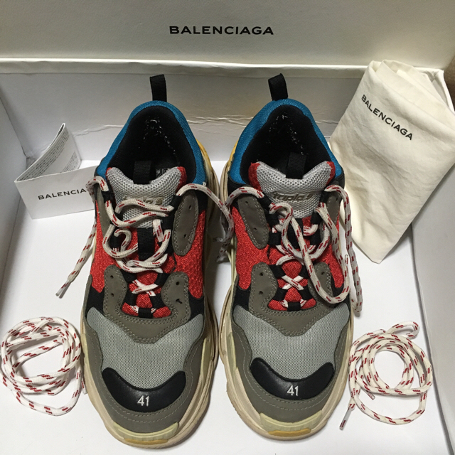 【BALENCIAGA triple s trainer】 バレンシアガ 41