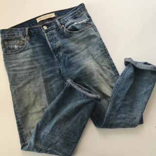 ギャップ(GAP)のGAP ギャップ ストレートデニム ジーンズ 28(デニム/ジーンズ)