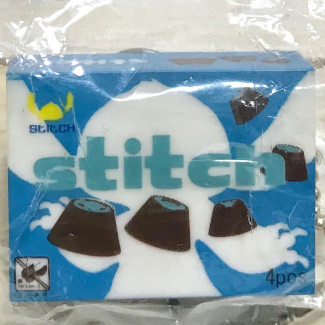 STITCH(スティッチ)のスティッチ ピノ風 パッケージ ミニチュア マスコット ピノ パロディ アイス  エンタメ/ホビーのおもちゃ/ぬいぐるみ(キャラクターグッズ)の商品写真