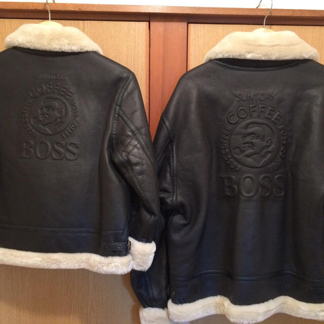 BOSS(ボス)の✨SUNTORYのBOSSジャン 親子ペア✨ メンズのジャケット/アウター(レザージャケット)の商品写真