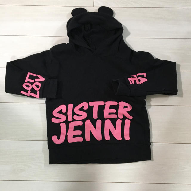 JENNI(ジェニィ)のjenniパーカークマ耳付き美品専用になります。 キッズ/ベビー/マタニティのキッズ服女の子用(90cm~)(ジャケット/上着)の商品写真