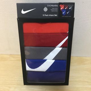 ナイキ(NIKE)のNIKE  5 PACK INFANT SET ナイキ ロンパース５枚セット(ロンパース)