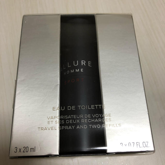 シャネル・アリュール オム スポーツ EDT 20ml×3本 (香水) - 香水