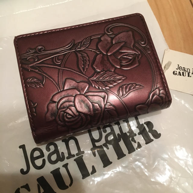 Jean-Paul GAULTIER(ジャンポールゴルチエ)の【廃盤希少】人気ニューローズ 三つ折り財布（新品） レディースのファッション小物(財布)の商品写真