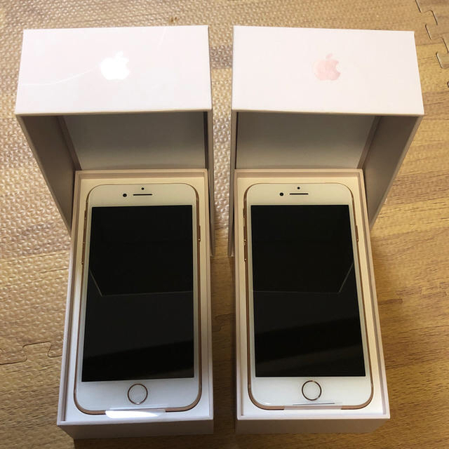 驚きの値段】 iPhone8 【バラ売り相談下さい】 ゴールドSIMロック解除
