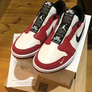 ナイキ(NIKE)の25.5㎝ WMNS8.5 AIR JORDAN1 LOW SLIP NRG(スニーカー)