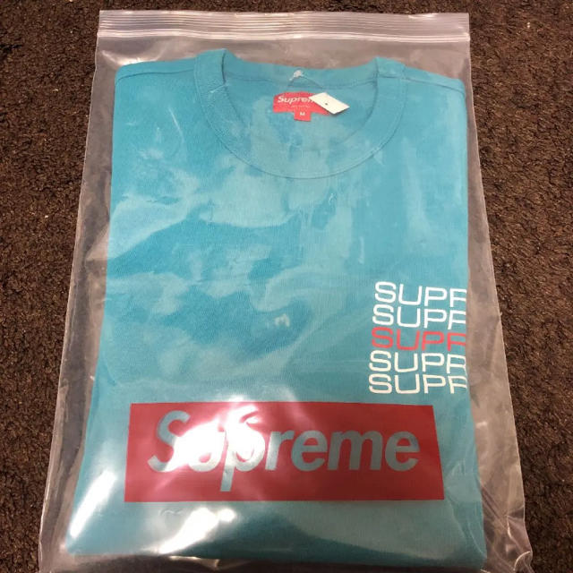 Supreme(シュプリーム)のSupreme / シュプリーム stack logo tee Mサイズ メンズのトップス(Tシャツ/カットソー(半袖/袖なし))の商品写真