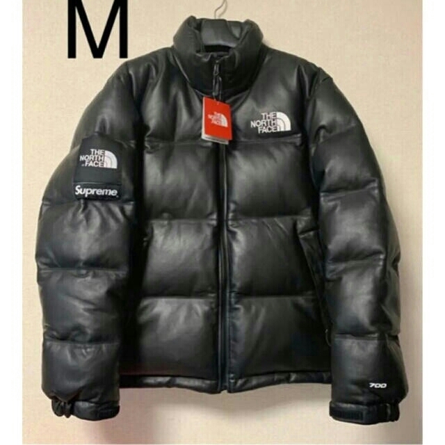 Supreme - supreme tnf leather nuptse jacket の通販 by Hanaoka Miku 's shop