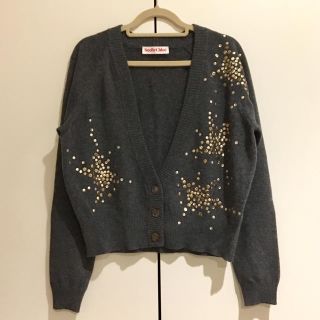 シーバイクロエ(SEE BY CHLOE)のぷにたまさま see by chloe スパンコールカーディガン(カーディガン)