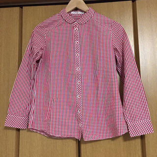 チャイルドウーマン(CHILD WOMAN)のギンガムチェックシャツ(シャツ/ブラウス(長袖/七分))