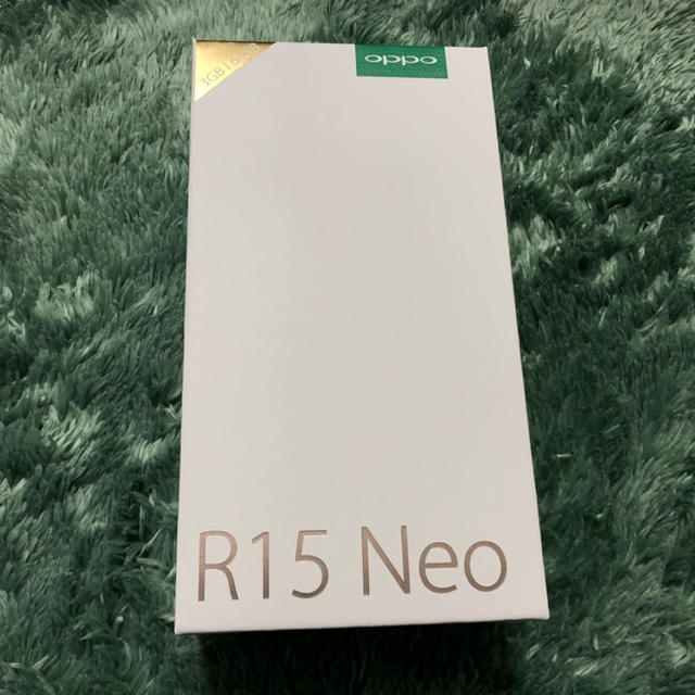 【新品未使用】OPPO R15 Neo【SIMフリー】