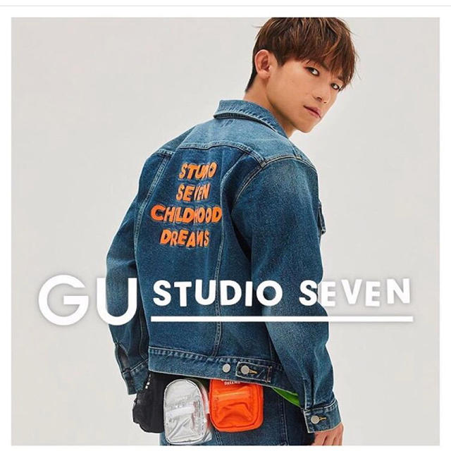 GU(ジーユー)のデニムジャケット STUDIO SEVEN メンズのジャケット/アウター(Gジャン/デニムジャケット)の商品写真