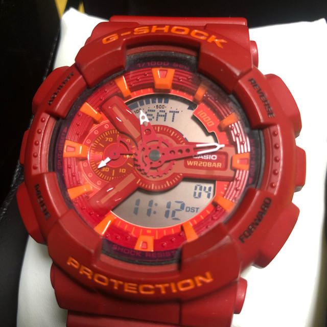 G-SHOCK(ジーショック)のCASIO 腕時計 G-SHOCK ジーショック GA-110AC-4AJF メンズの時計(腕時計(デジタル))の商品写真