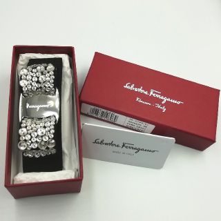 サルヴァトーレフェラガモ(Salvatore Ferragamo)の新品 正規品 Salvatore Ferragamo バレッタ フェラガモ 貴重(バレッタ/ヘアクリップ)