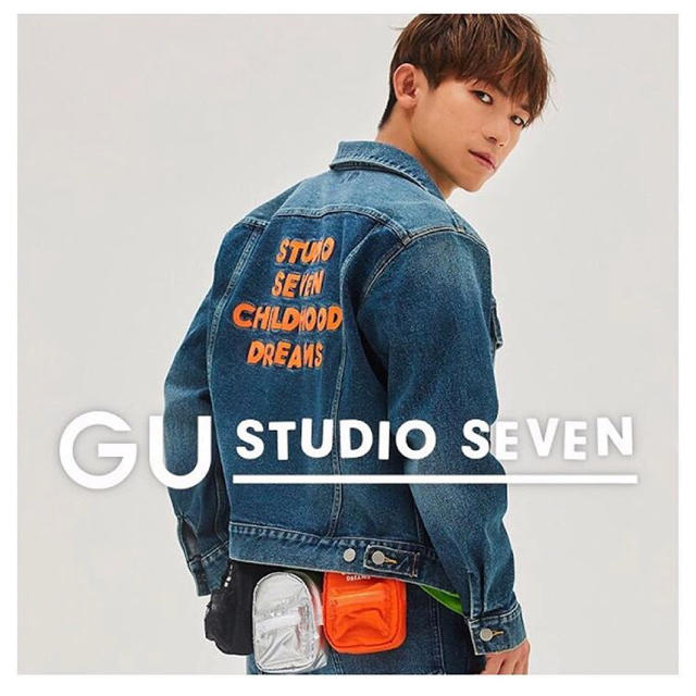 GU(ジーユー)のデニムジャケットSTUDIO SEVEN メンズのジャケット/アウター(Gジャン/デニムジャケット)の商品写真