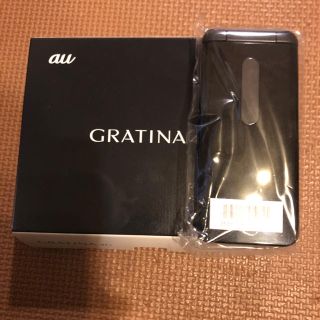 エーユー(au)のau 携帯 ガラケー GRATINA4G   KYF31 黒(携帯電話本体)