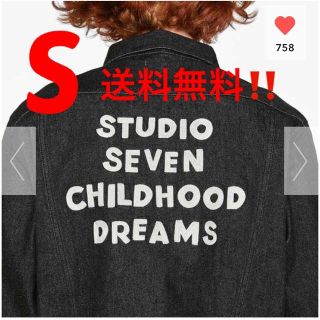 ジーユー(GU)のGU スタジオセブン コラボ デニムジャケット 完売 S ナオト 3代目JSB(Gジャン/デニムジャケット)