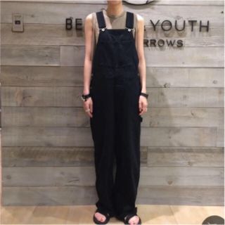 ビューティアンドユースユナイテッドアローズ(BEAUTY&YOUTH UNITED ARROWS)のbeauty&youth コーデュロイ サロペット 美品(サロペット/オーバーオール)