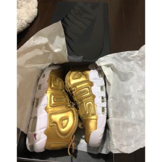 シュプリーム(Supreme)の正規品 Supreme×Nike Air More Uptempo シュプテン(スニーカー)