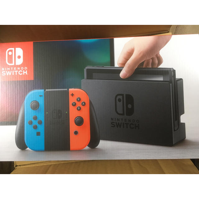 新品未開封品 Nintendo Switch ネオンブルー/ネオンレッド