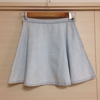 アメリカンアパレル(American Apparel)の※Naa様※デニムサークルフレアスカート(ミニスカート)