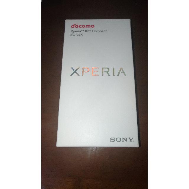 docomo Xperia XZ1 Compact SO-02K　黒　新品スマートフォン/携帯電話