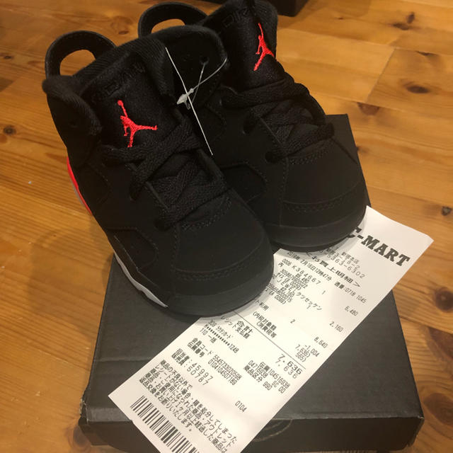 12㎝(6C) JORDAN6RETRO(TD)インフラレッド