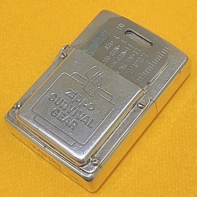 Zippo タイムフラッシュ 限定 5サバイバルツール付き