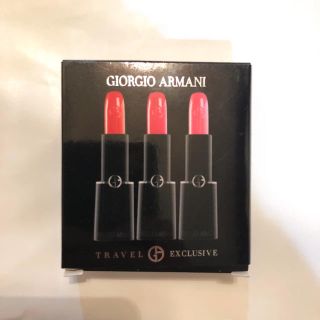 ジョルジオアルマーニ(Giorgio Armani)のGIORGIO ARMANI リップ3色セット(口紅)