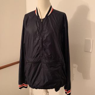 アーペーセー(A.P.C)のAPC ナイロンプルオーバー  ネイビー Sサイズ(ナイロンジャケット)