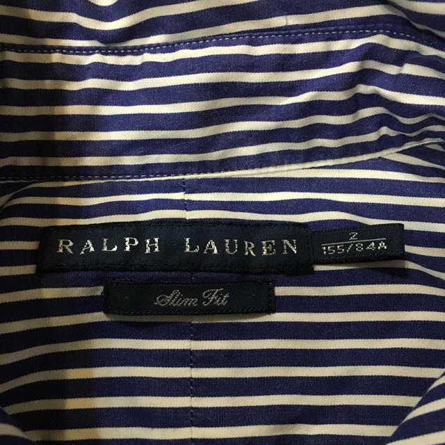 POLO RALPH LAUREN(ポロラルフローレン)のRALPH LAUREN スリムフィットシャツ レディースのトップス(シャツ/ブラウス(長袖/七分))の商品写真