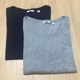 ユニクロ(UNIQLO)の【新品】UNIQLO❁長袖Tシャツ(Tシャツ(長袖/七分))