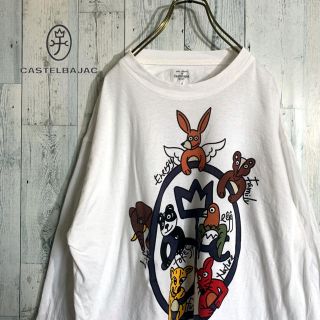 カステルバジャック(CASTELBAJAC)のカステルバジャック 長袖シャツ デカロゴ(Tシャツ/カットソー(七分/長袖))