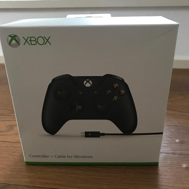 Xbox(エックスボックス)のXBOX Controller+Cable for Windows エンタメ/ホビーのゲームソフト/ゲーム機本体(家庭用ゲーム機本体)の商品写真