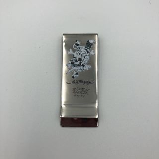 エドハーディー(Ed Hardy)の※値下げ※新品未使用★エドハーディ ステンレス マネークリップ Mサイズ(マネークリップ)