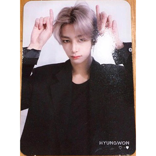 2023お買い得 MONSTA X 3rd fan meeting トレカ ヒョンウォンの通販 by